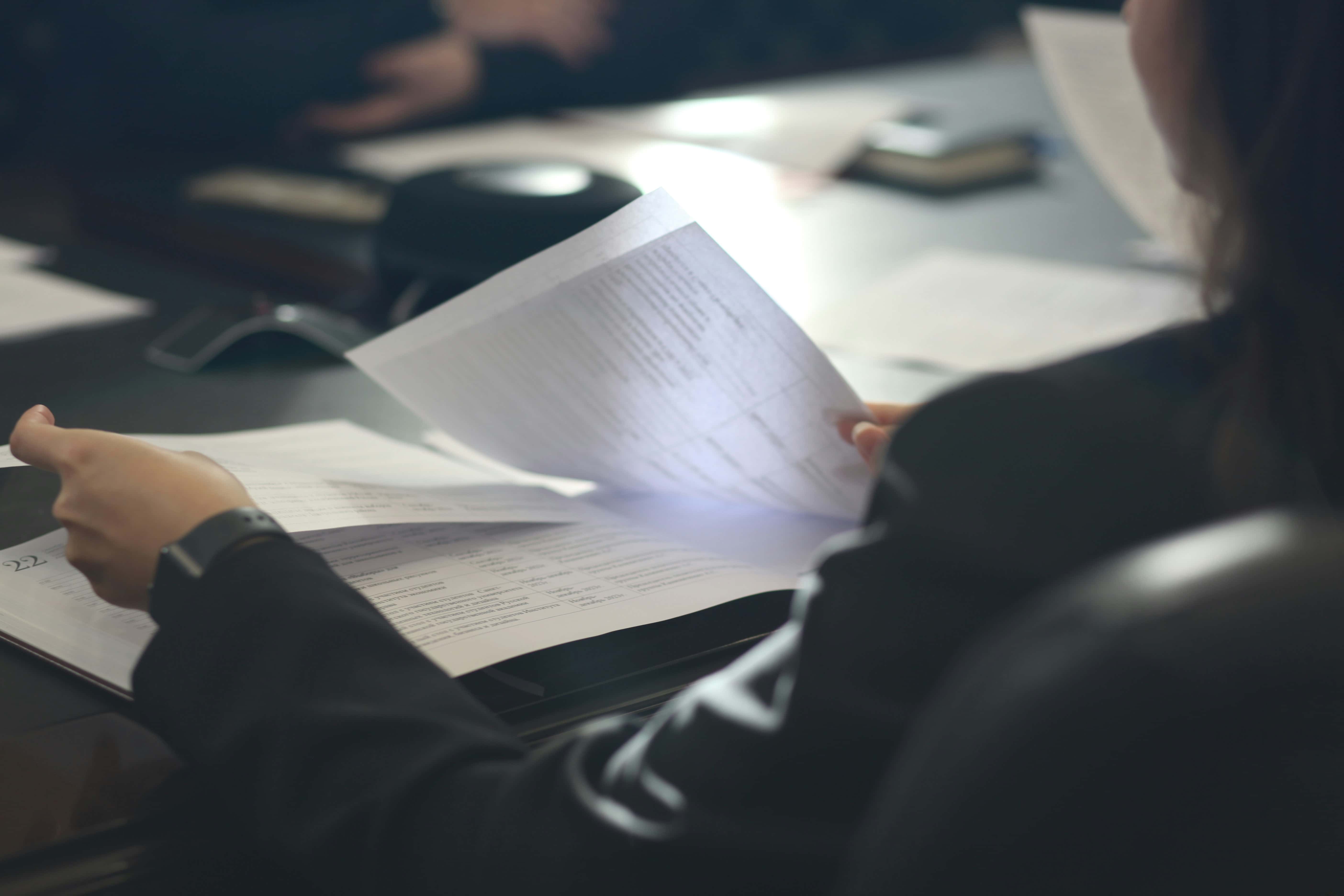 Admissions documents prepared for a diploma programme application at Bradford International Alliance