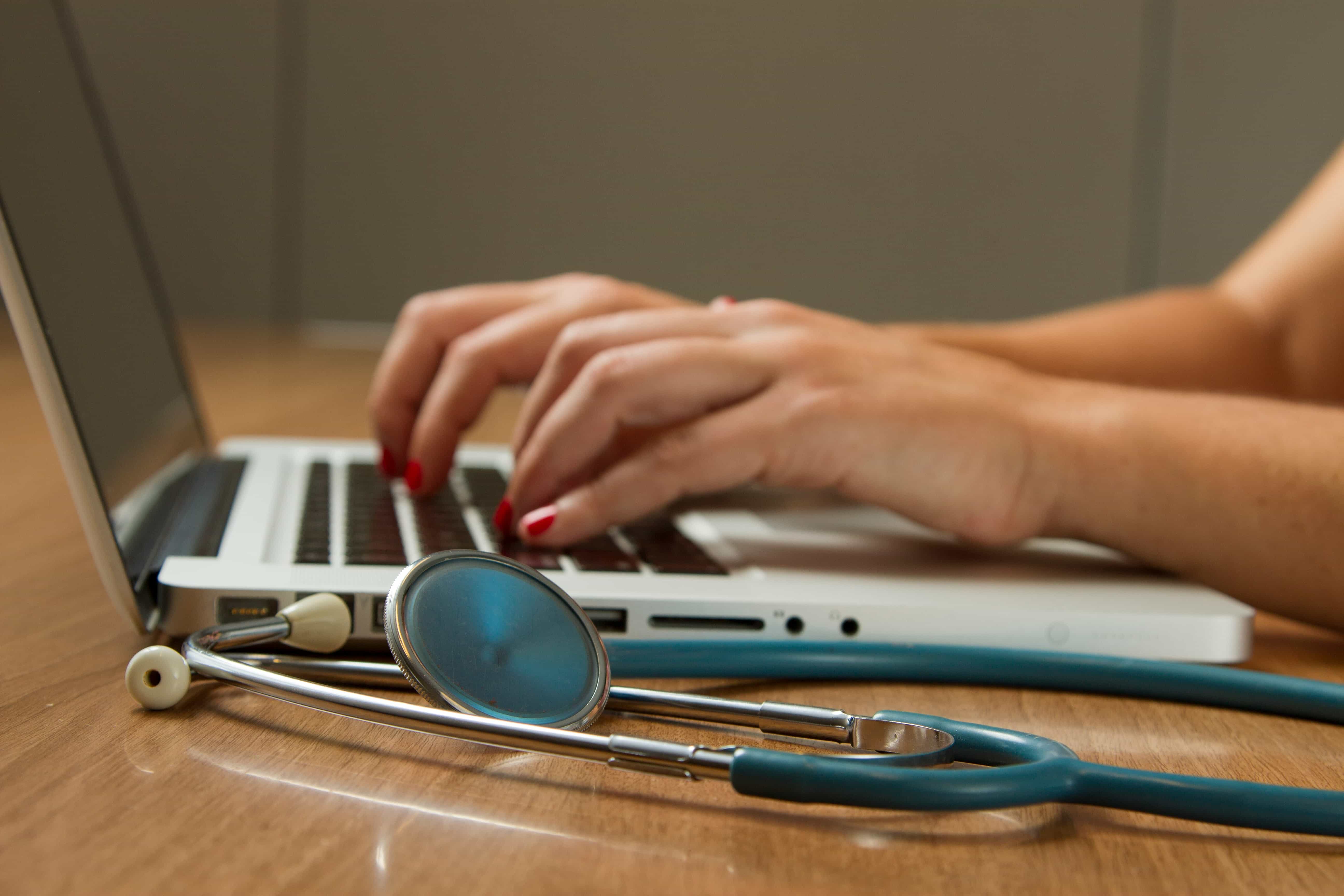 Healthcare professionals working together in a clinical environment